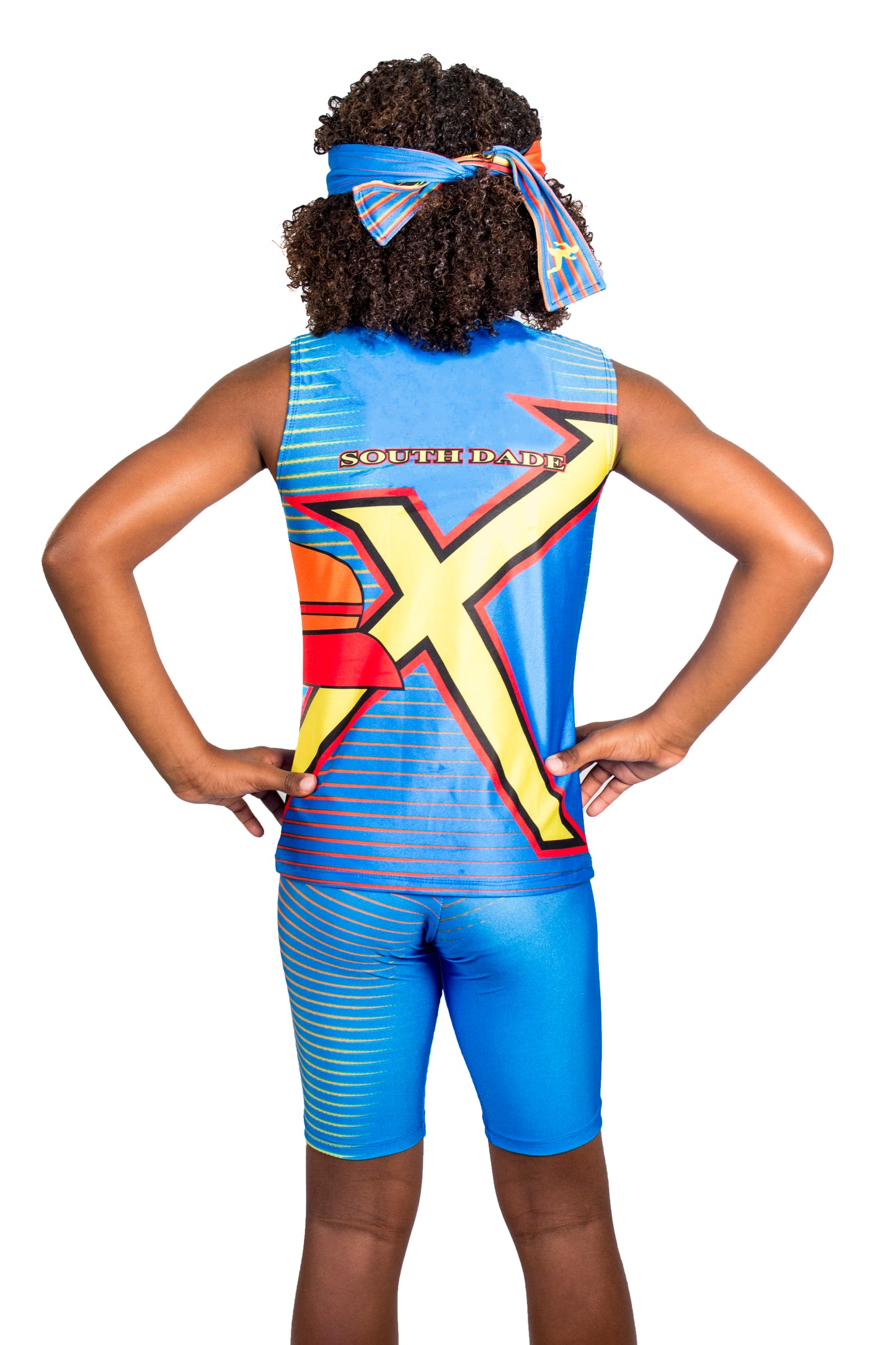 Custom Sublimated Sleeveless Compression Top & Compression Short (Y)
