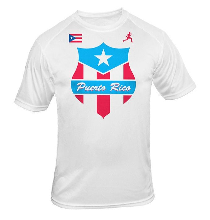 Team Puerto Rico Shield Dry Blend Shirt Men