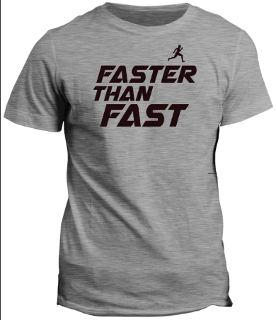 FASTER THAN FAST HEATHER YOUTH T-SHIRT