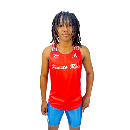 Official Puerto Rico National and Olympic Team Singlet