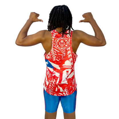 Official Puerto Rico National and Olympic Team Singlet