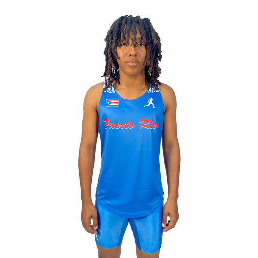 Official Puerto Rico Men's National and Olympic Team Singlet