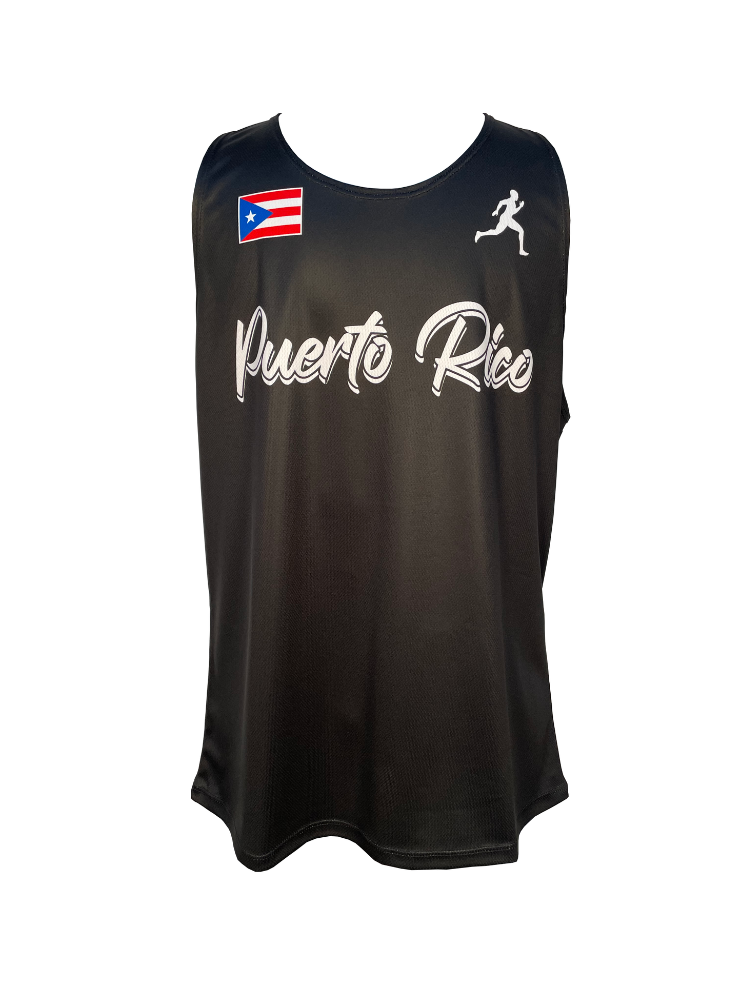 Puerto Rico Premium Black Singlet Men