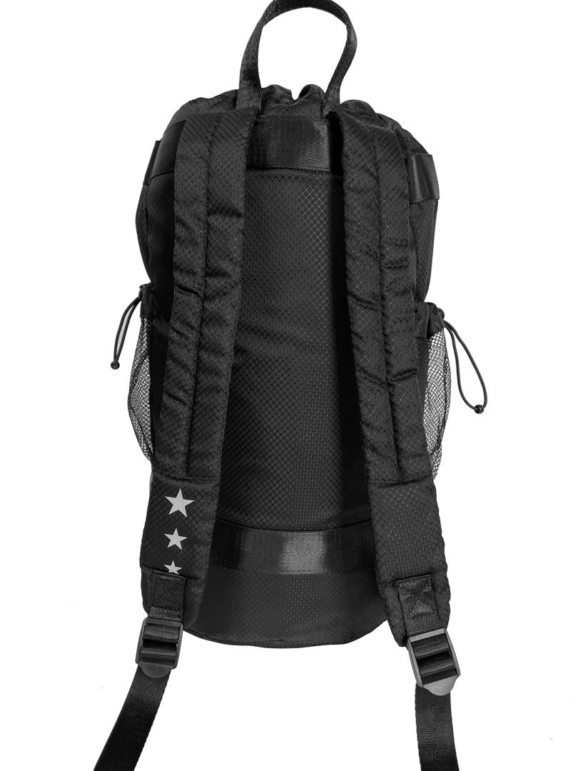 Running Woman Bucket Backpack
