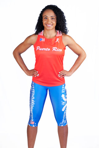 WOMENS PUERTO RICAN SINGLET
