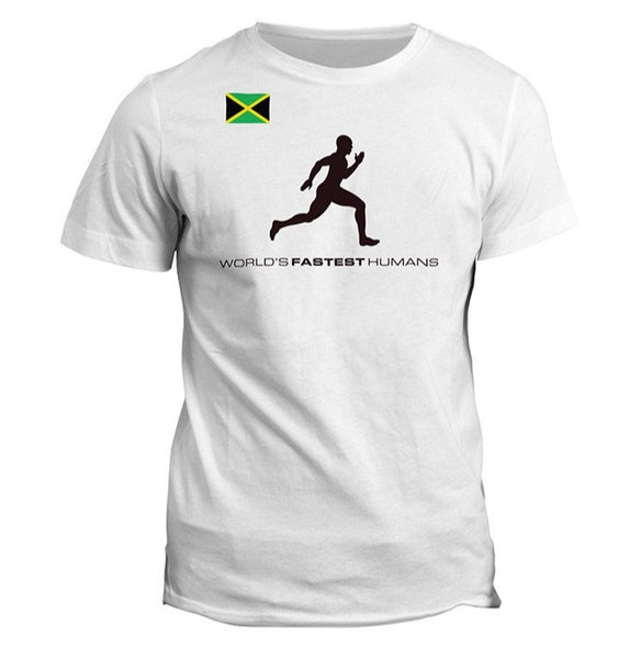 Team Jamaica Running Man Dry Blend Shirt (Y)