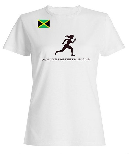 Team Jamaica Running Woman Dry Blend Shirt (Y)
