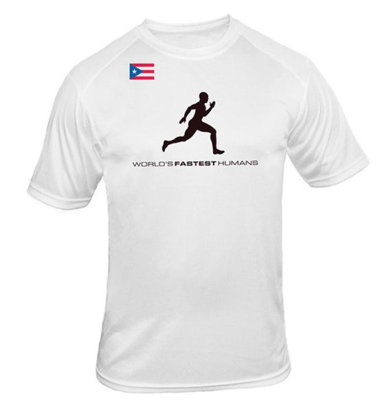Team Puerto Rico Running Man Dry Blend Shirt