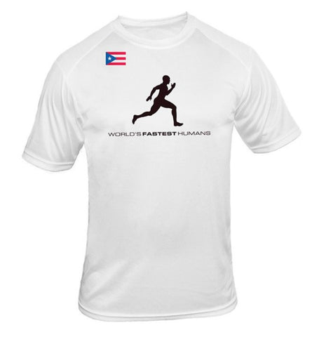 Team Puerto Rico Running Man Dry Blend Shirt