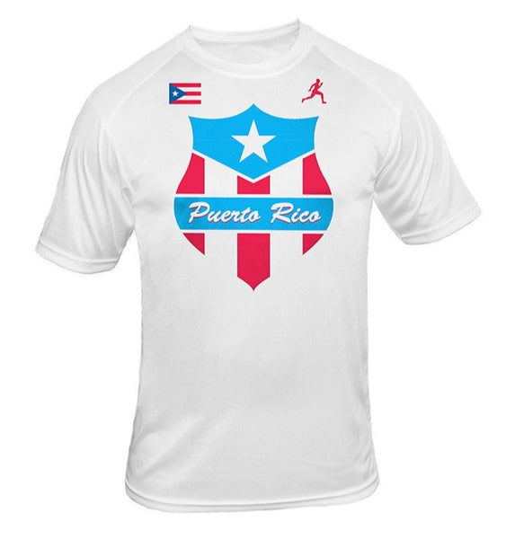 Team Puerto Rico Shield Dry Blend Shirt