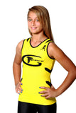 T15111 - Custom Sublimated Compression Tank Top with Compression Short (Y)