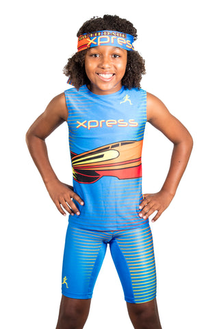 T15112 - Custom Sublimated Sleeveless Compression Top & Compression Short (Y)