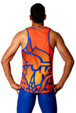 T15212 - Custom Sublimated Running Singlet with Compression Short